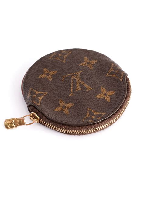 louis vuitton coin purse.|Louis Vuitton coin purse round.